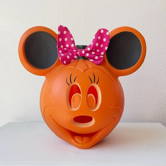 Disney | Holiday | Disney Halloween Minnie Mouse Jack O Lantern Pumpkin ...